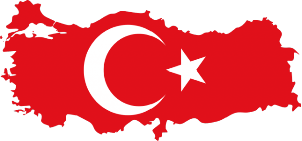 map Turkish